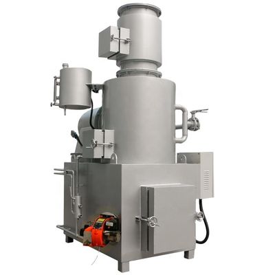 Incineratore di rifiuti solidi con supporto online e protezione ambientale senza fumo