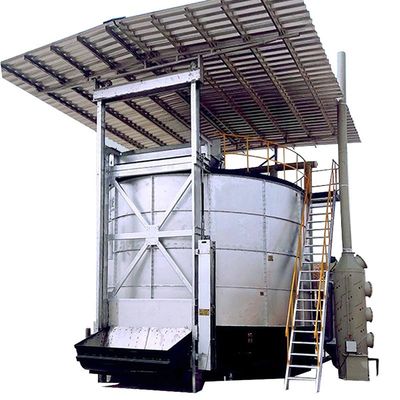 8-12 cbm al giorno Livello di sicurezza elevato Fertilizzante automatico Fermentazione macchina Fertilizzante impianto di compostaggio