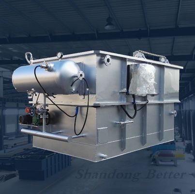 Sistema Daf in acciaio inossidabile per la flottazione dell'aria disciolta nel trattamento delle acque reflue industriali
