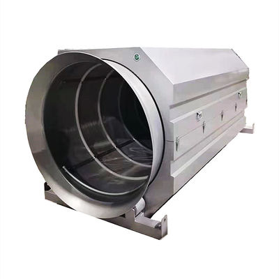 Filtro a tamburo rotativo per la filtrazione di bevande di succo e acque reflue industriali da 0,1-0,5 mm