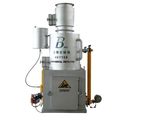 Incineratore senza fumo su misura per grandi animali da macellazione di medie e piccole dimensioni 7,5 kW