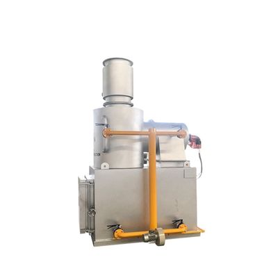 1000 kg Installazione sul campo Generatore per l'incineratore di rifiuti di pollo per rifiuti di plastica