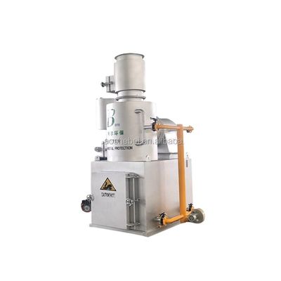 Incineratore di rifiuti di 500 kg Macchine per bruciare rifiuti di plastica Incineratore di carcasse di animali