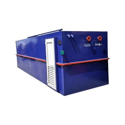 Produttività 3000L/ora MBR integrata per il riutilizzo standard o il trattamento degli scarichi di acque reflue