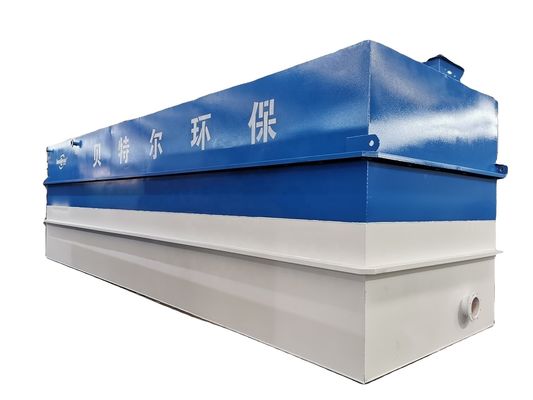 Impianto di trattamento delle acque reflue Mbbr con box di controllo automatico e 1 componente principale