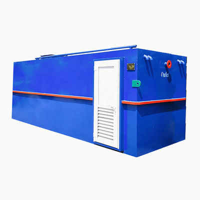 Equipaggiamento di trattamento delle acque reflue MBR del villaggio domestico con e produttività da 0,5 a 30 t/h