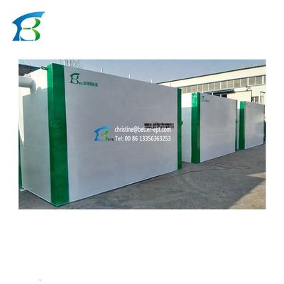 2023 MBR e metodo di scorie attive attrezzature di trattamento delle acque reflue combinate con potenza di 11 kW