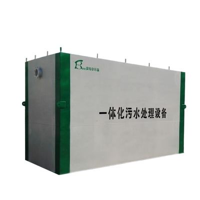 300*150*270cm Piccolo impianto di depurazione delle acque reflue industriali per la depurazione delle acque reflue domestiche