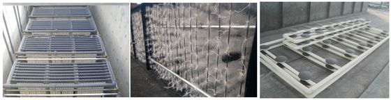 330*180*220cm Sistemi di trattamento delle acque reflue di tipo MBR sotterranei per impianti di trattamento delle acque