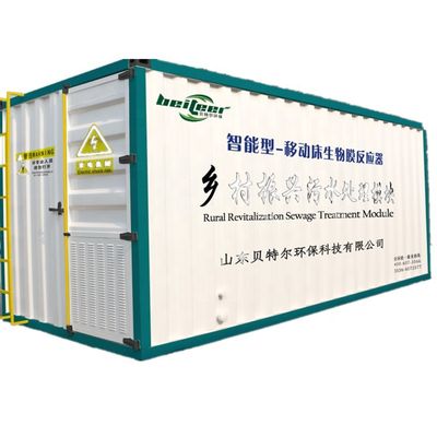 330*180*220cm MBR Nano filtrazione macchina di trattamento delle acque reflue con componenti principali