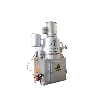 Incineratore di rifiuti solidi con supporto online e protezione ambientale senza fumo