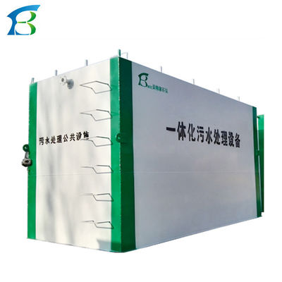 Modulo MBR per lo smaltimento delle acque reflue 24 ore di funzionamento automatico 400cm*200cm*200cm