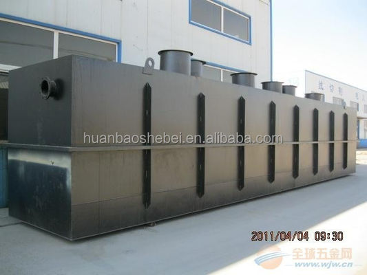 30 M3/Giorno MBR Membrana Bioreattore in contenitore per le acque reflue domestiche 3000 kg di peso