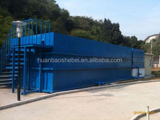 Mbr Riciclaggio delle acque reflue Riutilizzo della pelle Compatta Trattamento delle acque reflue Industria 316SS Materiale
