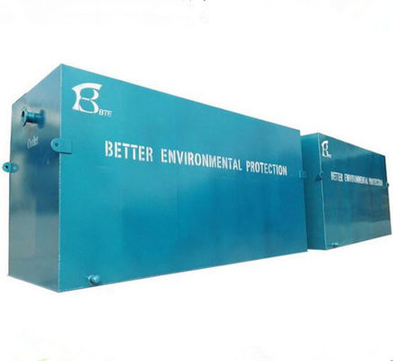 Impianto di trattamento delle acque reflue MBR con produttività di 1000L/ora e componenti del motore