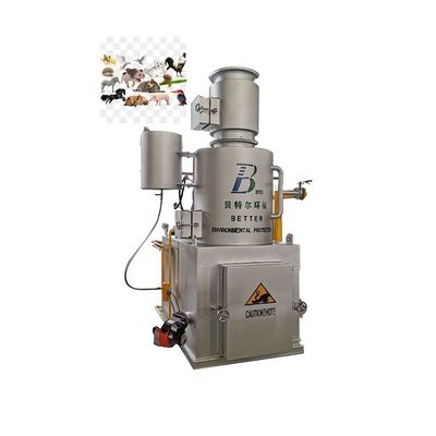 Colori personalizzati Incineratori a basso costo di esercizio per il trattamento dei rifiuti solidi industriali