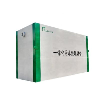 Sistema di trattamento delle acque reflue organiche sepolte a funzionamento automatico con facile isolamento