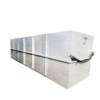 Equipaggiamento per la separazione delle acque reflue a MBR completamente automatico rettangolare Peso KG 1200 kg