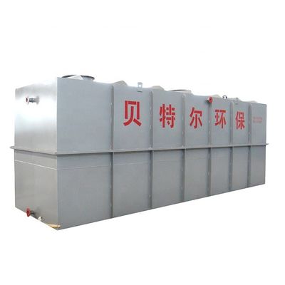 Equipaggiamento per la separazione delle acque reflue a MBR completamente automatico rettangolare Peso KG 1200 kg