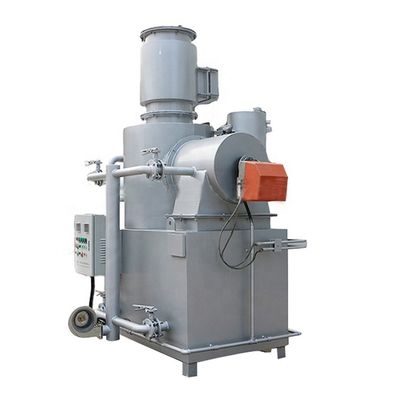 Incineratore con trattamento a combustione a vento annulare per impianti di riciclaggio di rifiuti