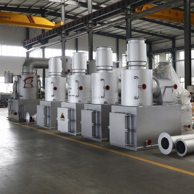 1 inceneritore di rifiuti domestici di piccole dimensioni da 10,37 kW con capacità di incenerimento 20-30 kg/ora
