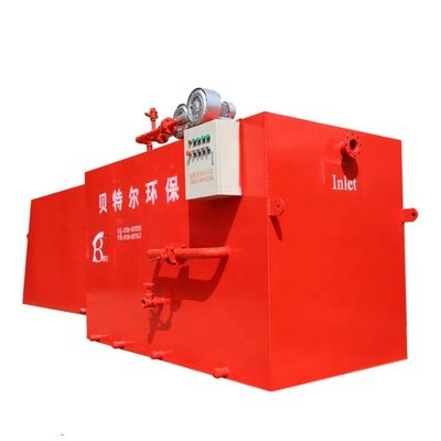 Apparecchiature per l'acqua di scarico industriale integrate contenitorizzate con potenza da 0,5 a 5,5 kW