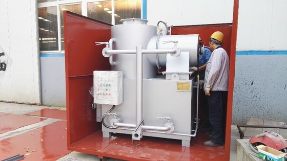 Incineratore di rifiuti della serie WFS per lo smaltimento ecologico di rifiuti domestici e medici