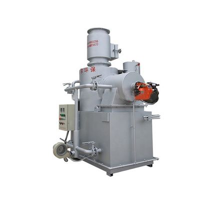 Incineratore in acciaio al carbonio per lo smaltimento dei rifiuti ospedalieri di capacità 750L/h