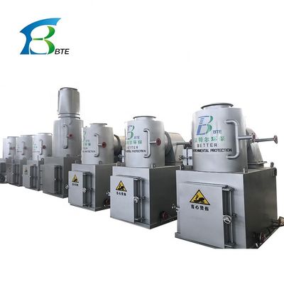Incineratore di rifiuti alimentari senza fumo per l'incinerazione di rifiuti domestici ecologici