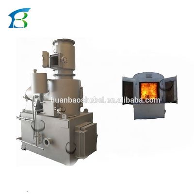 Incineratore di rifiuti solidi di peso 5000 kg per la combustione dei rifiuti in officine di riparazione di macchine