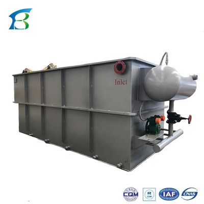 Macchina per la flottazione dell'aria disciolta per il pretrattamento delle acque reflue BOD COD per una produttività di 3000L/ora