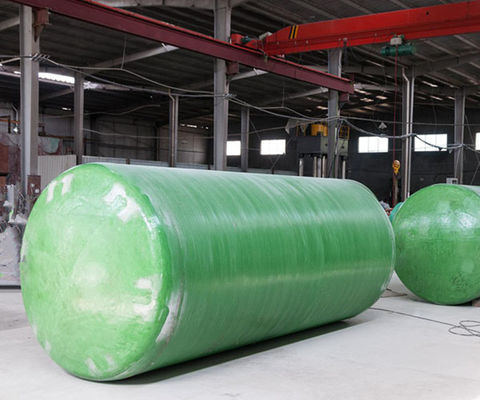 10-20 t/ora Macchina per il trattamento delle acque reflue a controllo completamente automatico Serbatoio settico in FRP