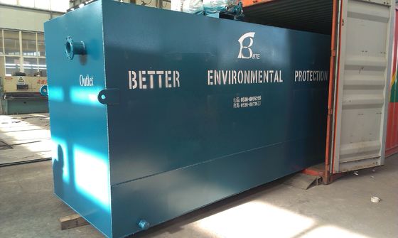 1000 kg Peso Serbatoio settico Sistema di trattamento delle acque reflue domestiche per esigenze personalizzate