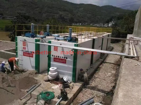 3000L/ora MBR MBBR A2O Biofiltro per il trattamento delle acque reflue di macellazione
