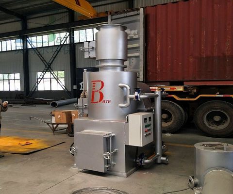 Collettore di rifiuti personalizzato senza fumo Macchina di incenerimento dei rifiuti industriali