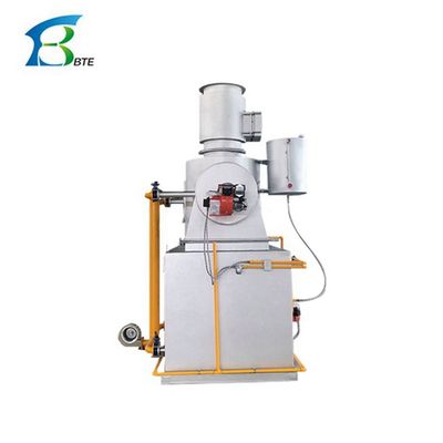 Incineratore di rifiuti solidi municipali portatile da 750 l/h Incineratore di rifiuti medici con bruciatore