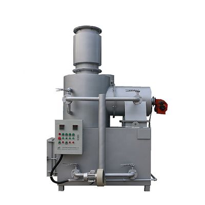 2300 kg Peso 10-500 kg/ora Incineratore senza fumo per macchine per lo smaltimento dei rifiuti ospedalieri