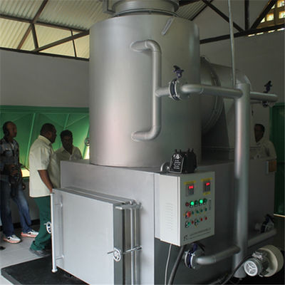 2300 kg Peso 10-500 kg/ora Incineratore senza fumo per macchine per lo smaltimento dei rifiuti ospedalieri