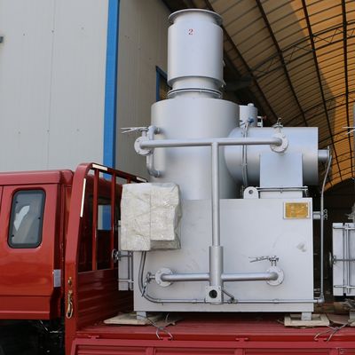 2300 kg Peso 10-500 kg/ora Incineratore senza fumo per macchine per lo smaltimento dei rifiuti ospedalieri