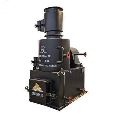 Dispositore di rifiuti alimentari Mini macchina di incenerimento dei rifiuti animali con potenza di 0,37 KW