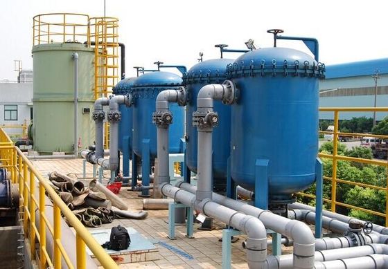 Acciaio inossidabile 304 316 materiale filtro di sabbia al quarzo a carbonio attivo per il trattamento dell'acqua