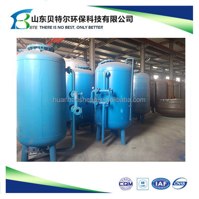 Filtro meccanico di acque reflue a carbone attivo per depuratore di acque reflue 6*10M