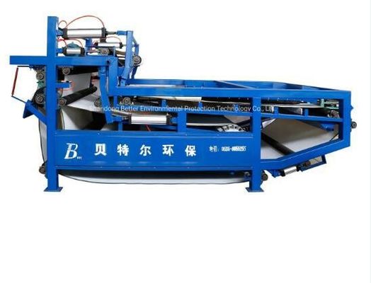 Pressa di filtraggio con cintura di trattamento dei fanghi con materiale in acciaio inossidabile/acciaio al carbonio
