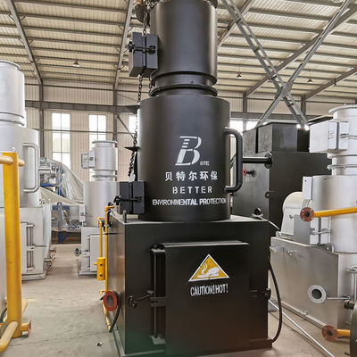 Incineratore di rifiuti medici per animali domestici morti Forno per rifiuti industriali da 750L/h
