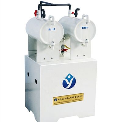 Generatore elettrolitico di anidride clorurica ad alta capacità per fabbricati industriali pesanti