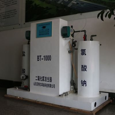 Generatore elettrolitico di anidride clorurica ad alta capacità per fabbricati industriali pesanti