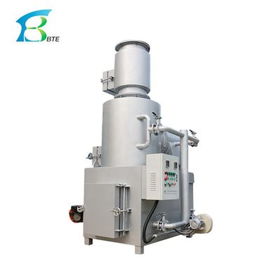 Incineratore senza fumo da 1000 kg per lo smaltimento dei rifiuti degli animali domestici nelle aziende agricole e nelle cliniche per animali domestici