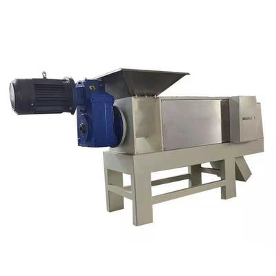 Macchina di depurazione dei residui alimentari a motore da 800 kg con setaccio e presse a vite