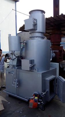 Incineratore di rifiuti di impianti di plastica attrezzature per la protezione dell'ambiente Capacità 750L/h
