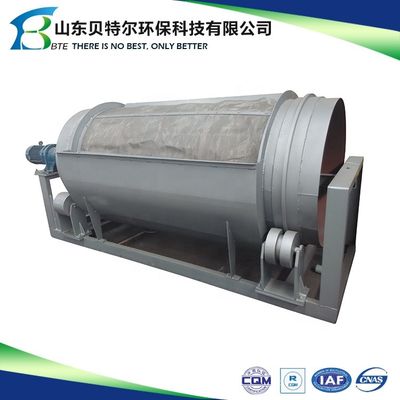 Trattamento dell'acqua filtro a tamburo rotativo per supporto tecnico video